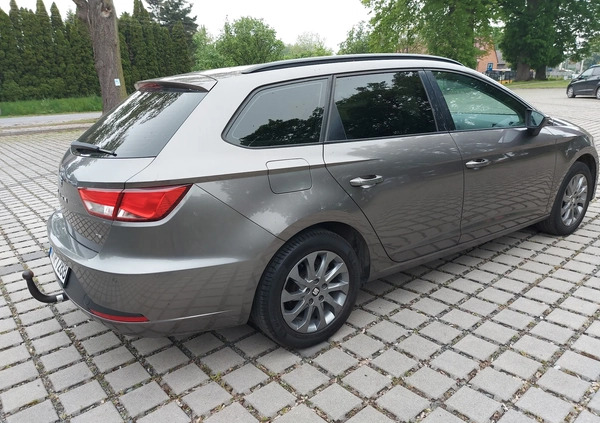 Seat Leon cena 33999 przebieg: 121000, rok produkcji 2014 z Wrocław małe 92